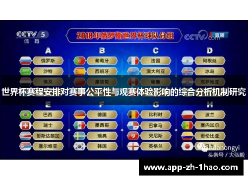 世界杯赛程安排对赛事公平性与观赛体验影响的综合分析机制研究